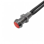 Segnalatore Led 12V Rosso diametro