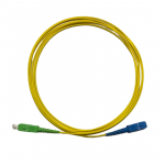 Patchcord SM G652D SC/PC-SC/APC 2mm 3 metri, SX, LSZH, giallo