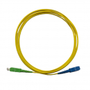 Patchcord SM G652D SC/PC-SC/APC 2mm 3 metri, SX, LSZH, giallo