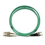 Patchcord OM3 SC/PC-ST/PC 50/125 duplex 3metri, DX, LSZH