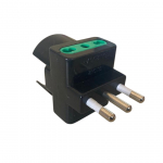 Adattatore spina 16A 2 prese 10/16A