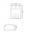 Trasformatore 110+110V 14+14 8VA di corrente