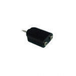 Adattatore spina 2.5mm stereo/2prese
