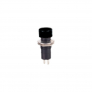 Pulsante unipolare nero 2Pin