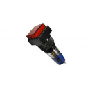 Pulsante luminoso rosso 3A 125V