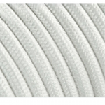 Cavo in tessuto bianco 3x0,75