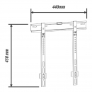 Supporto Tv 32-55" 45Kg