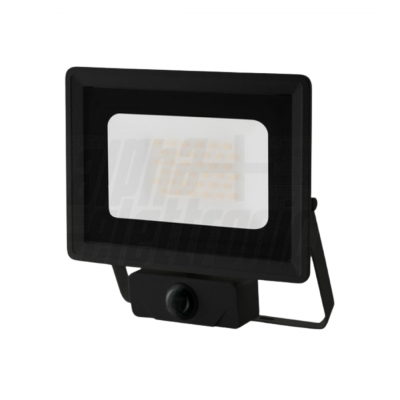 Faro con sensore nero 30W 4000K