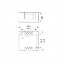 Amplificatore per strisce led monocolore 12/24/48V 10A