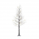 Albero innevato luminoso per esterno