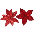 Stella di natale rossa con pinzetta