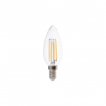 Lampada Led E14 3000K 6W oliva filament 1110lm