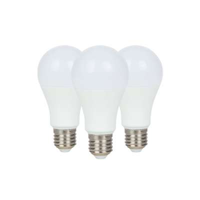 3 lampadine goccia Led 15W E27 6000K