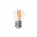 Lampadina LED E27 2700K 4W Filament goccia