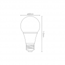 Lampadina Led E27 12/24Vdc 8,5W