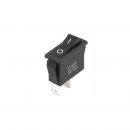 Interruttore 16A/250V unipolare nero