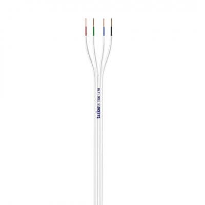 Cavo Led 4X0.22 bianco