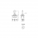 Deviatore a leva On-Off-On