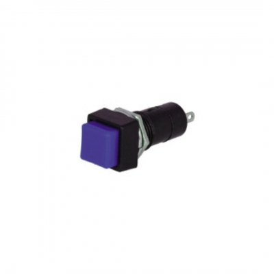 Pulsante unipolare On-Off blu