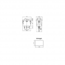 Interruttore Bilanciere Led on-off