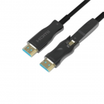 Cavo HDMI 20mt in fibra con adattatore