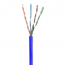 Cavo di rete CAT6 UTP 0.5mm CCA BLU PVC