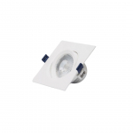 Mini LED 12W orientabile quadrato