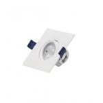 Mini LED 7W orientabile quadrato