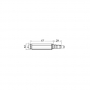 Presa Jack 6.3mm stereo volante