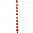 Ghirlanda di perline color rosso