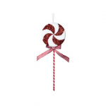 Decoro Lecca Lecca rosso e bianco