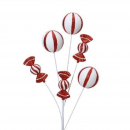 Decoro con caramelle assortite