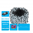 Catena luminosa 1000 led bianco