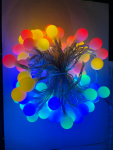 Catena luminosa 100pallini RGB