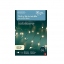 Catena microled 240 led bianco caldo