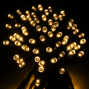 Catenaria solare 100led bianco caldo