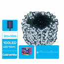 Catenaria solare 100led bianco