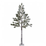Albero luminoso innevato 180cm