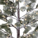 Albero luminoso innevato 180cm