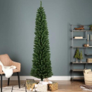 Albero di natale slim verde, 180cm