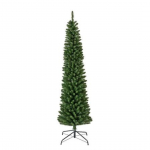 Albero di natale slim verde, 210cm