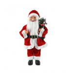 Babbo Natale con vestito rosso 60cm