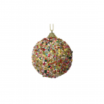 Pallina con pailettes colorate