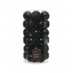 Box 37 palline in plastica nere