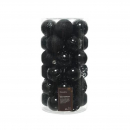 Box 37 palline in plastica nere