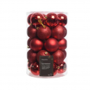 Box 34 palline in plastica color
