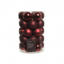 Box 34 palline in plastica color
