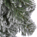 Ghirlanda di pino innevata 270cm