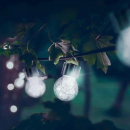 Luce solare da giardino da appendere