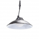 Lampada a sospensione con pannello